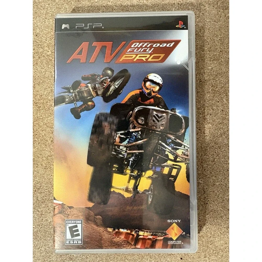 ATV Offroad Fury PRO PlayStation Portable PSP Complete CIB Authentic + Reg Card